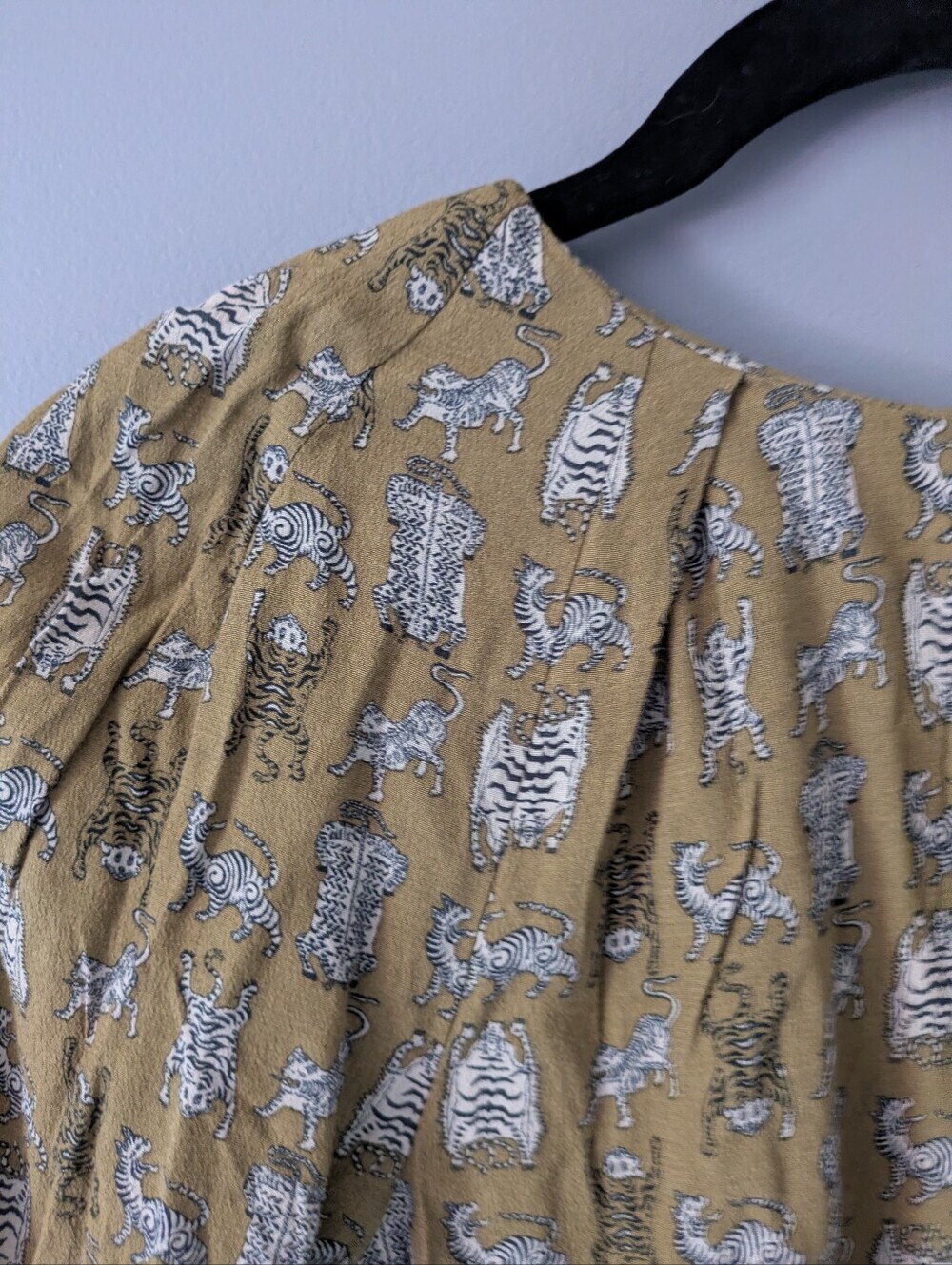 & Other Stories Animal Print Top 6 - Picture 3 of 14
